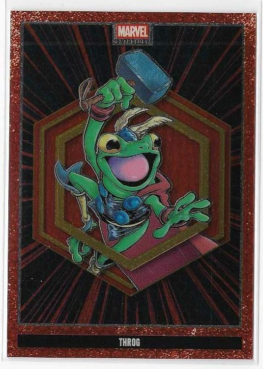 2025 Panini Marvel Anthology Legacy Y8 Throg