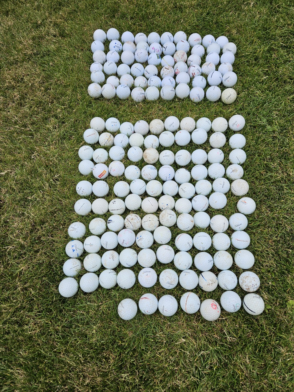 107 Used Titleist Prov1 Golf Balls Plus 60 Other Used Titleist Golf