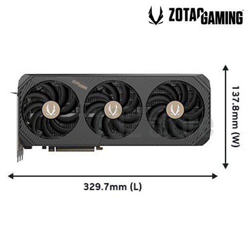 ZOTAC GAMING NVIDIA GeForce RTX 5090 SOLID OC D7 32GB Graphics Card - Picture 6 of 9