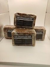 Raw African Black Soap 1 Pound Great for Skin Inflammation such as Acne, Eczema