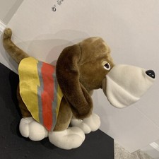 Vintage Tonka Pooch Patrol Transforming 12" Plush Dog Toy With Cape 1991