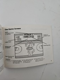 Manual Double Dribble Nintendo NES