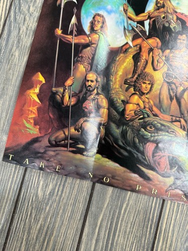 Molly Hatchet "Take No Prisoners" 1981 Vinyl Record Album Cover Art 12"x12" Epic - Imagen 3 de 8