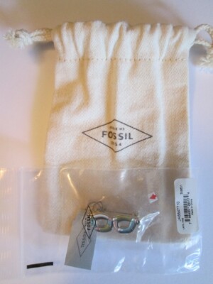 FOSSIL EYE GLASSES LAPEL PIN, BROOCH, NEW, MINT IN PACKAGE!