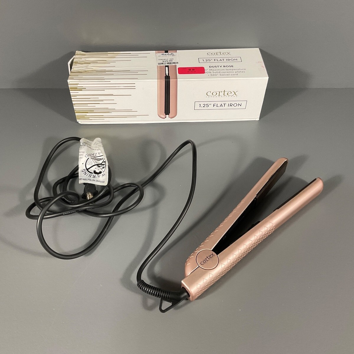 Cortex Flat Iron And Curler In One Cortex Beauty AirGlider 2-in-1