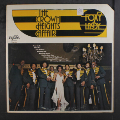 CROWN HEIGHTS AFFAIR: foxy lady De-Lite Records 12'' LP 33 RPM