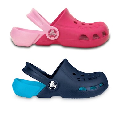 Crocs Kids  Electro Clog Sandalen Kinder Hausschuhe Badeschuhe Pantoletten 