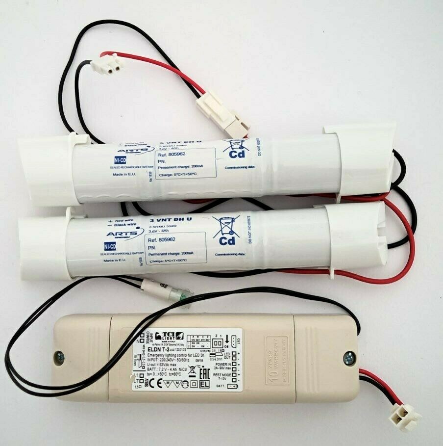 TCI ELDN T-3 Kit Emergenza per LED 3H | Inverter LED Professionale - 1