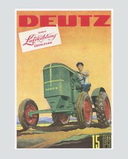 DEUTZ  Bauernschlepper 15 PS mit Luftk&uuml;hlung