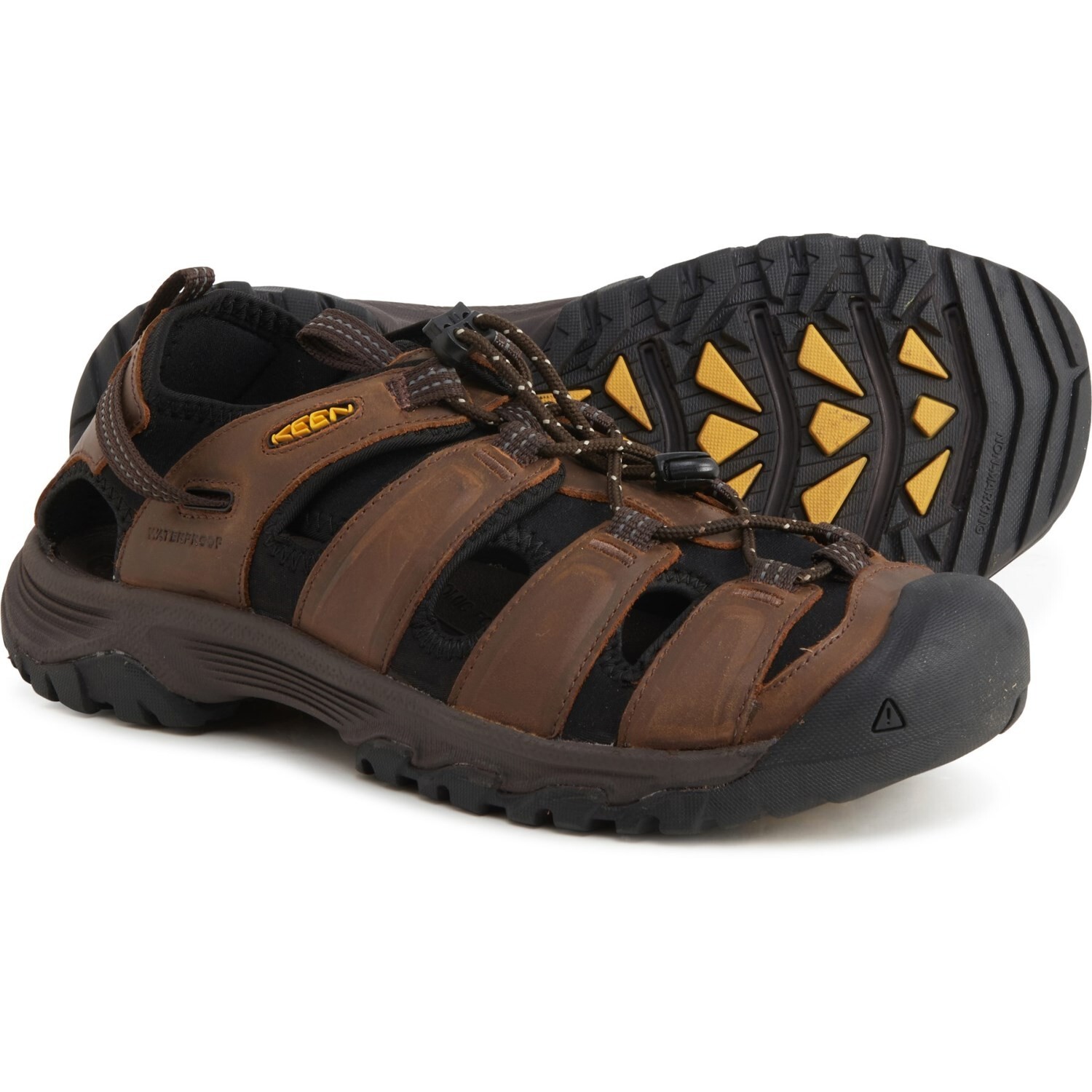 Keen Targhee III Sandali Impermeabili Pelle Marrone Uomo DISPONIBILI IN S8.5 e S9