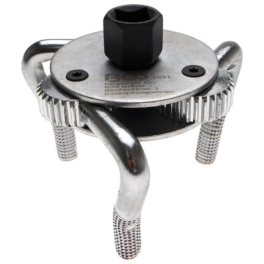 chiave 3 bracci x filtro olio,att. 3/8 45-75mm - codice bgs1031 BGS officina