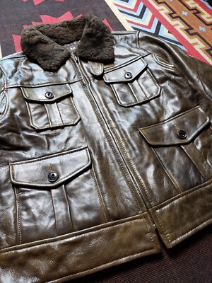 RRL Marshall D-Pocket RRL Double RL Ralph Lauren Hunting Leather