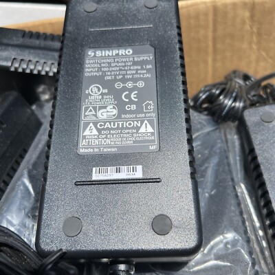 Sinpro switching power supply SPU65-107 16-21v 80 Watts ac/dc adapter  19v/4.2A