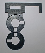 Kodak Disc film adapter made for Epson Perfection V100/200/300/330/370 film scan