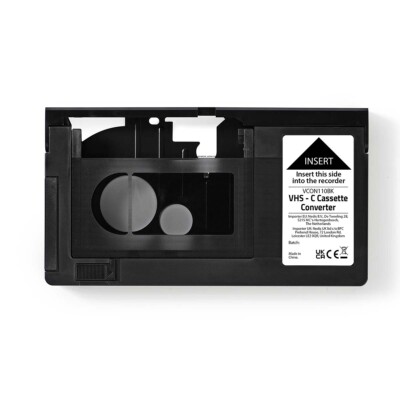 Kassette VHS-C Adapter Kassettenadapter für VHS Videorecorder