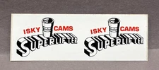 Original Isky Cams Superlifter Stickers NOS - $1 Shipping! Iskenderian