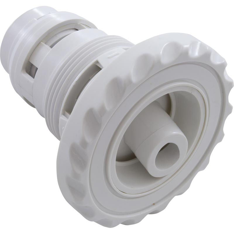 Custom 25591-220-000 3.37"" FD Deluxe Scallop Poly Jet Internal - White