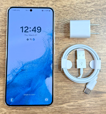 Samsung Galaxy S22 256GB SM-S901U (Unlocked) Phantom White - Good