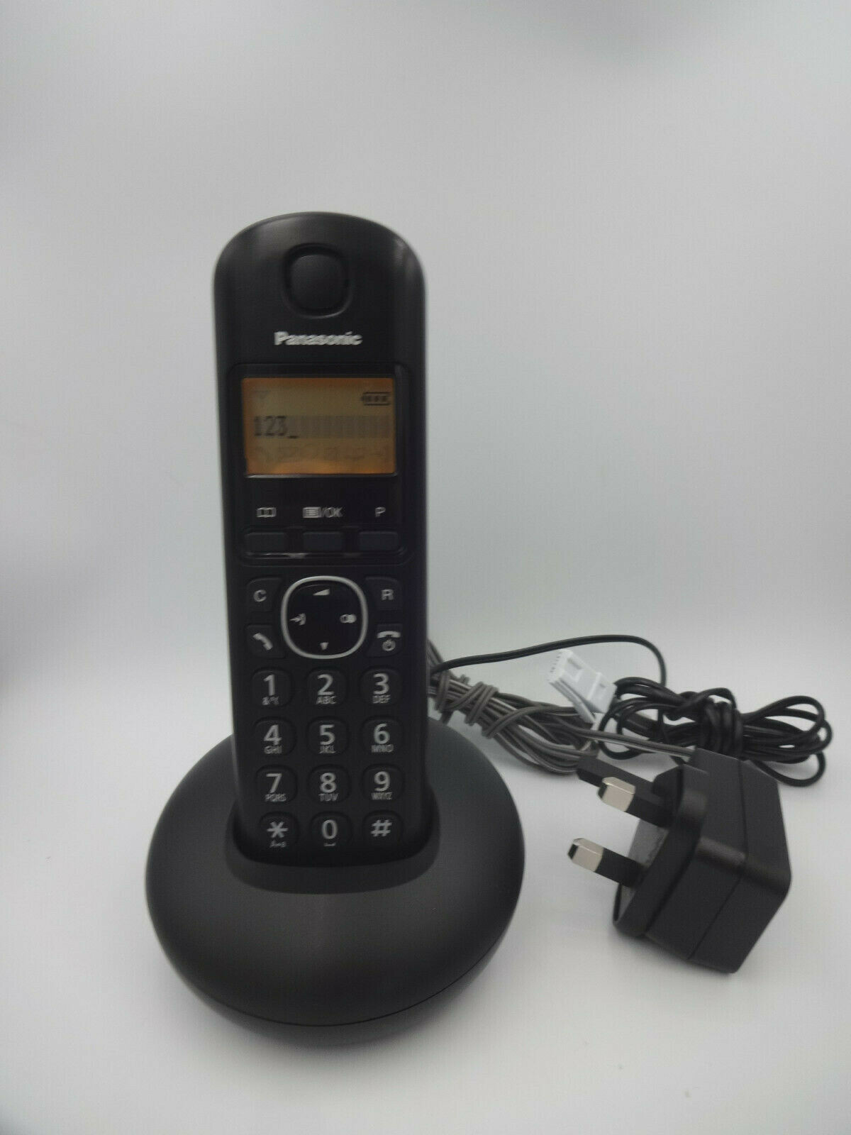 Panasonic KX-TGB210EB Cordless Home Phone Telephone - Single UBX