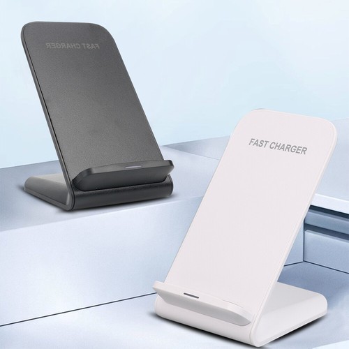 UK 30W Fast Wireless Charger Stand Dock For Apple iPhone Samsung Android Phone - Picture 11 of 14