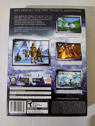 Mage Knight: Apocalypse (PC, CD-ROM, 2006) - Brand New & Factory Sealed - Picture 2 of 7
