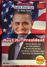 SCHOLASTIC NEWS 2 BIG BOOKLETS JANUARY 2013 GRADE 1 MEET BARACK OBAMA POLAR BEAR