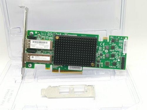 HP NC552SFP DUAL PORT 10GbE SERVER ADAPTER OCE11102-HP 615406-001 W/SFP - Picture 7 of 10