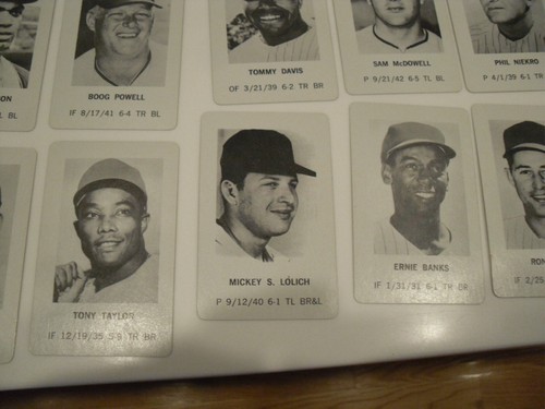 1970 Milton Bradley Official Baseball Card Game Complete 60 VERY NICE Cards - Picture 8 of 22