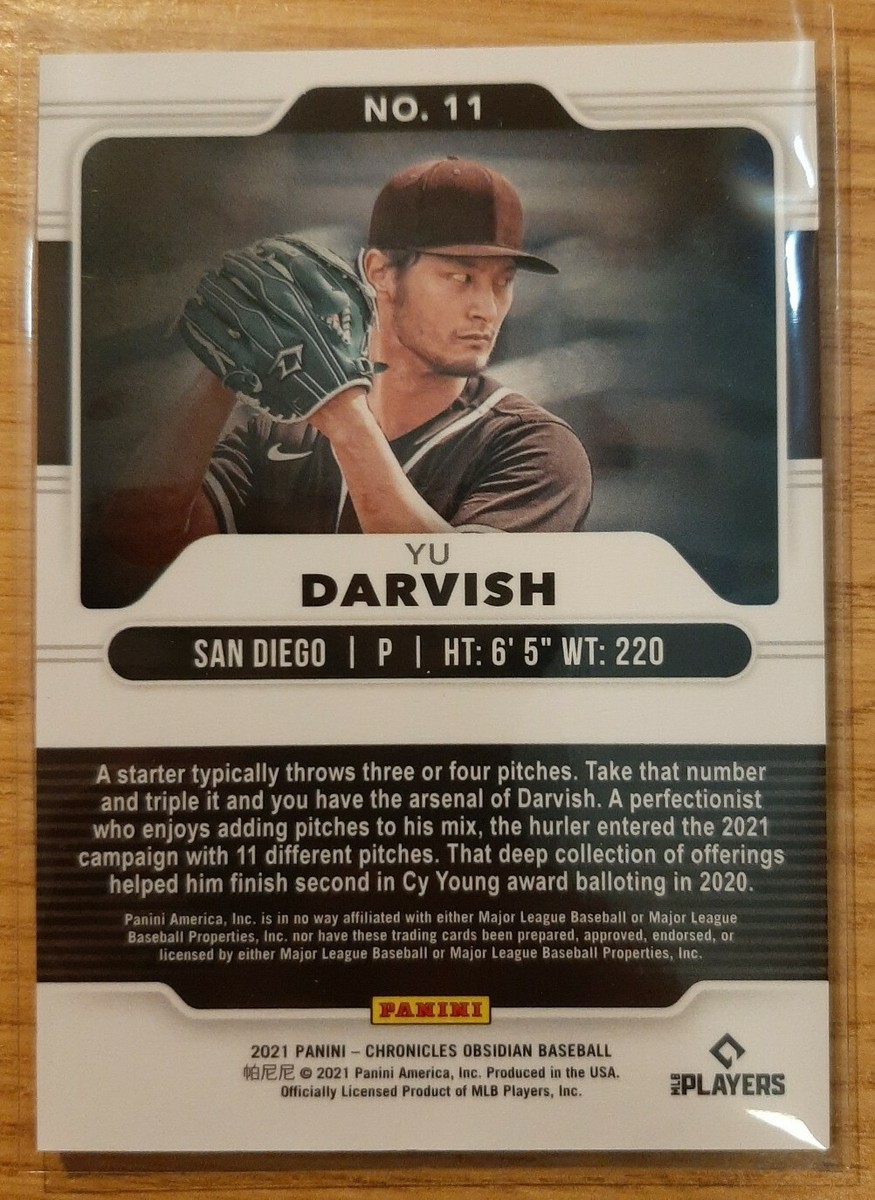 YU DARVISH ボブルヘッド #11 2021 PANINI CHRONICLES OBSIDIAN YU DARVISH #11 SAN DIEGO PADRES | eBay