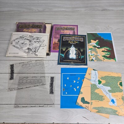 AD&D Kara Tur Eastern Realms Boxed Set   Complete   Forgotten Realms Oriental
