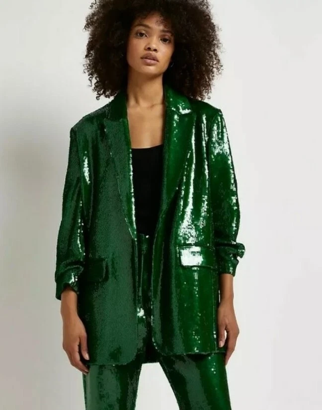 Green clearance sparkly jacket