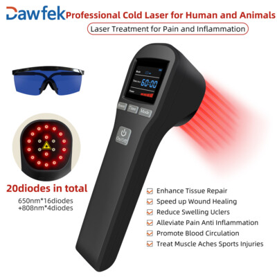 Deep Tissue Laser Therapy Machine for Muscle Aches Wounds Healing Relieve Pain