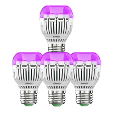 SANSI UV Bulb 7W Glow in the Dark LED Blacklight Bulb Neon Ultraviolet Efficient