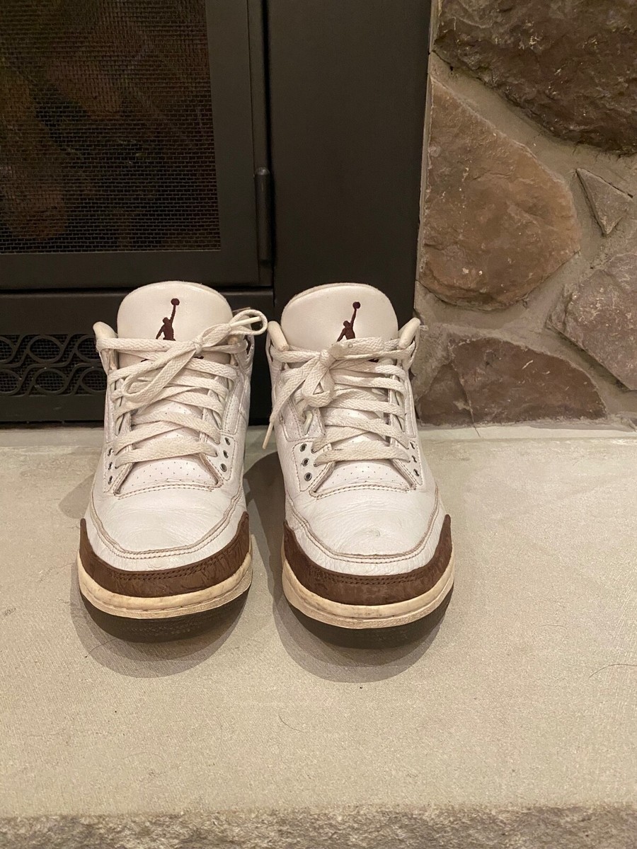 Nike Air Jordan 3 III Retro Mocha 2001 Sz 9.5 - 136064-132 Nike Air Jordan 3 III Retro Mocha 2001 Sz 9.5 - 136064-132