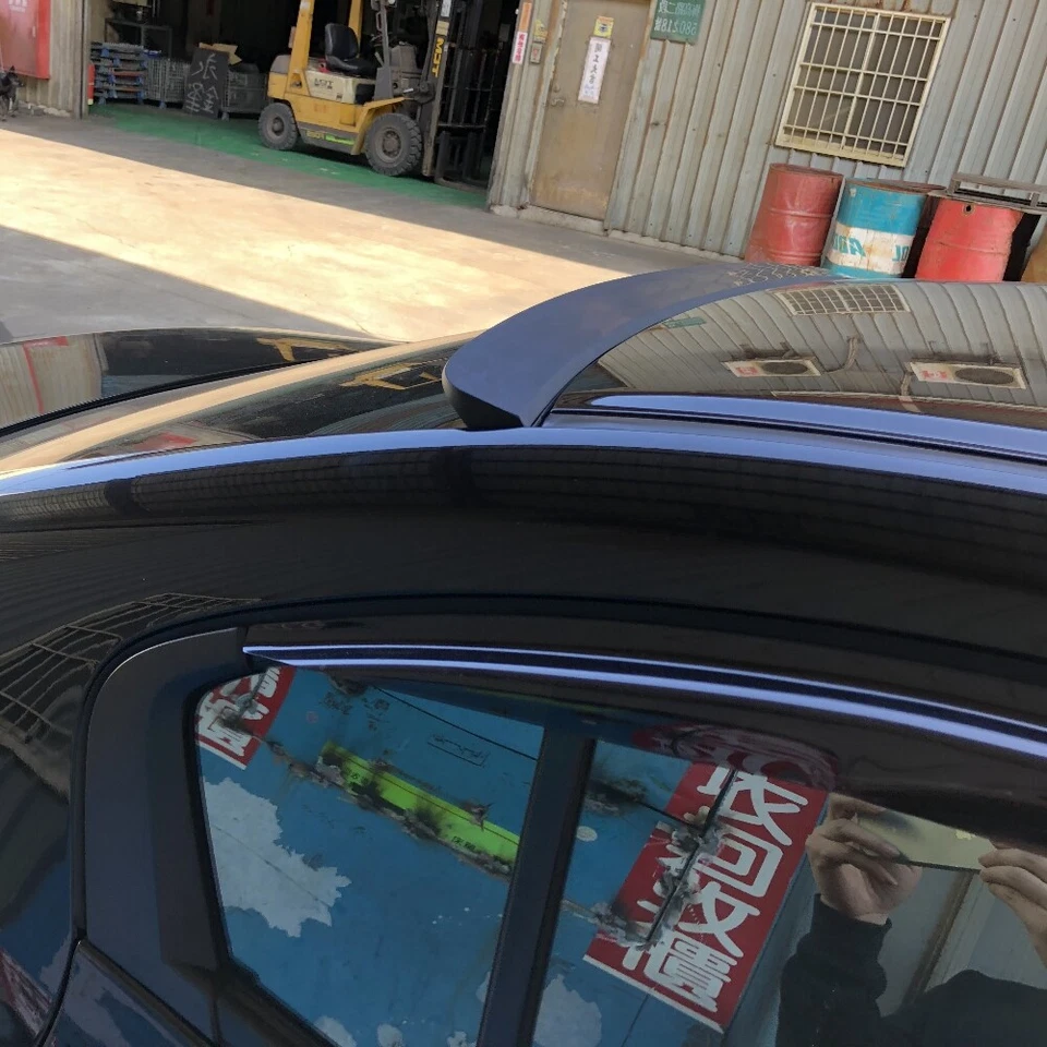 Alerón de techo ventana trasera tipo KmhSp 284NR para BMW E65 E66 2002~2008 sedán Foto 3 de 4