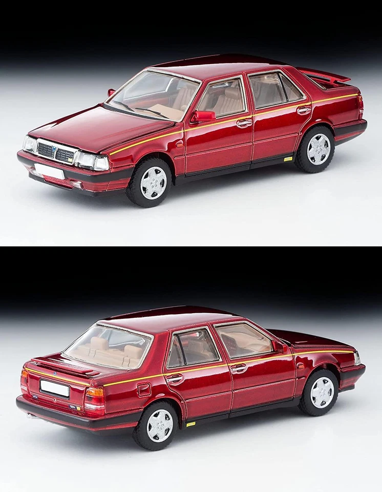 Tomica Limited Vintage Neo 1/64 LV-N277a Lancia Theme 8.32 Phase I Red - Image 2 of 4