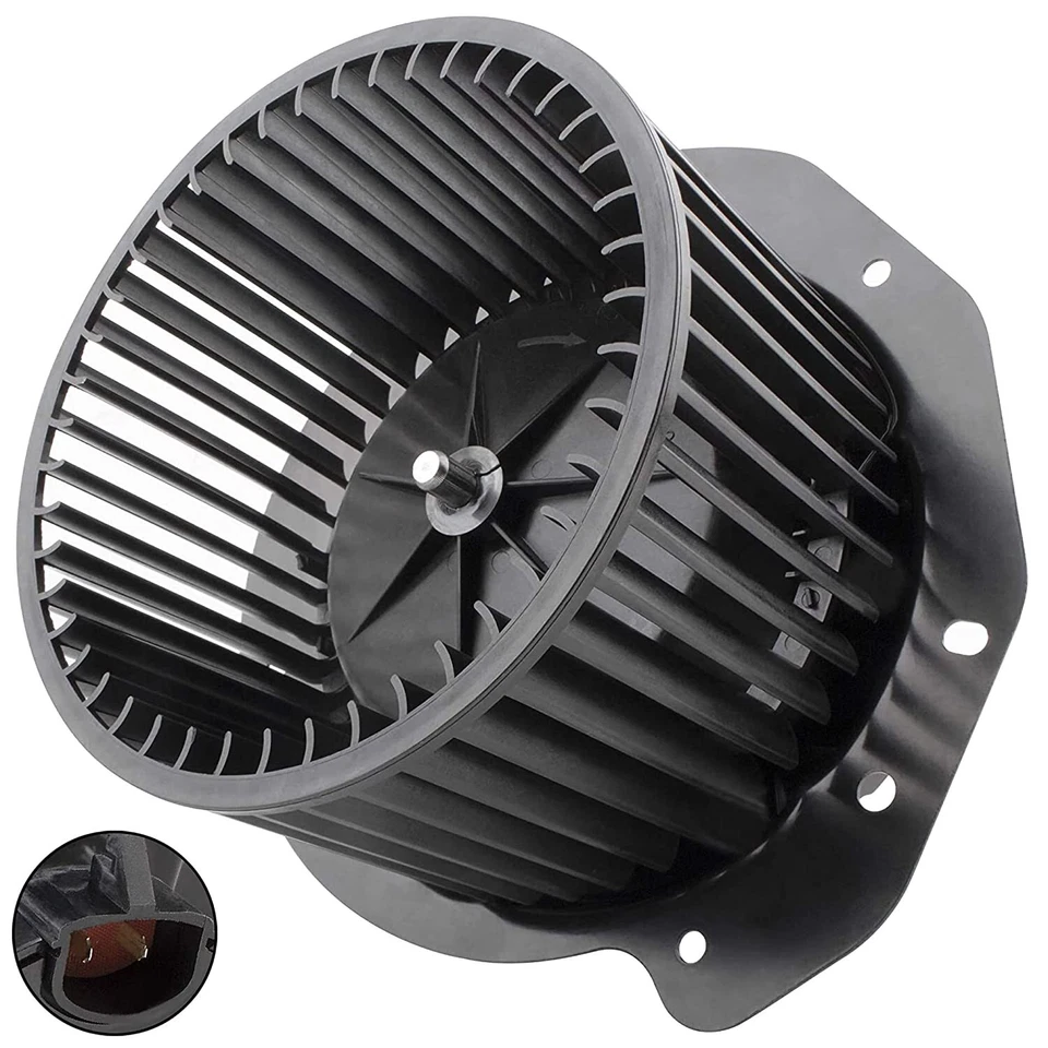 Ventilador de motor soplador de aire acondicionado calentador camioneta Ford F150 F250 F350 F450 1987-1997 Foto 3 de 4