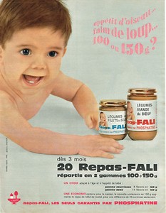 Publicite Advertising 097 1964 Repas Fali Par Phosphatine Petits Pots Bebe Ebay Publicite Advertising 097 1964 Repas Fali Par Phosphatine Petits Pots Bebe Ebay