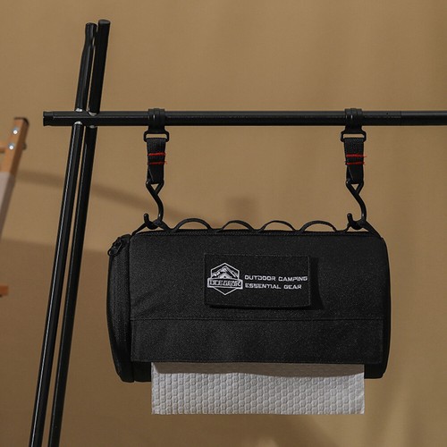 Rollo de Papel Soporte de Almacenamiento, Pañuelo Exterior Estuche para Picnic, Camping - Imagen 3 de 7
