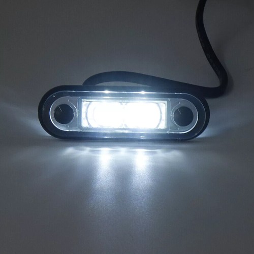 12V/24V KELSA BAR FLUSH FIT LED MARKER LIGHTS LAMPS WHITE/AMBER/RED/BLUE/GREEN - Picture 18 of 23