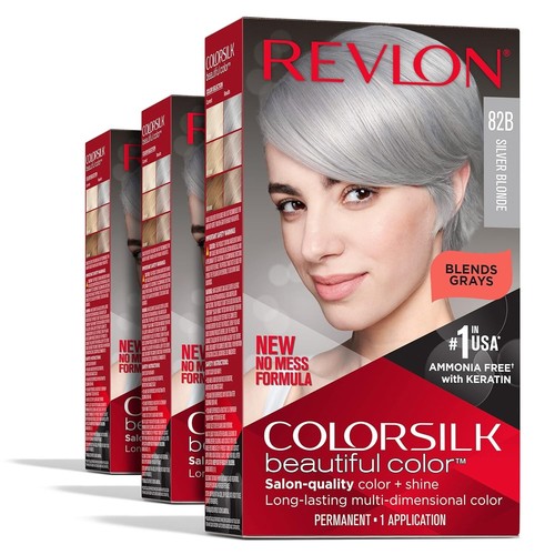Revlon Colorsilk Color Permanent 3D Radiant Hair Color *CHOOSE SHADE* 3Pack - Picture 41 of 41