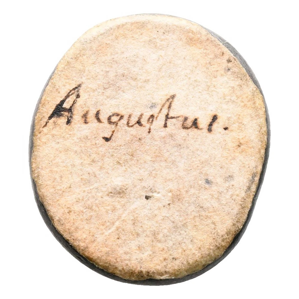Empreinte portrait Auguste sur plomb 1860-1880 Provenance British Museum - Photo 3/3