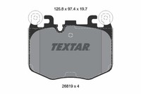 Textar Bremsbelagsatz BremsklöTze FüR BMW 7Er G70 5Er G60 G68 G90 G61 G99