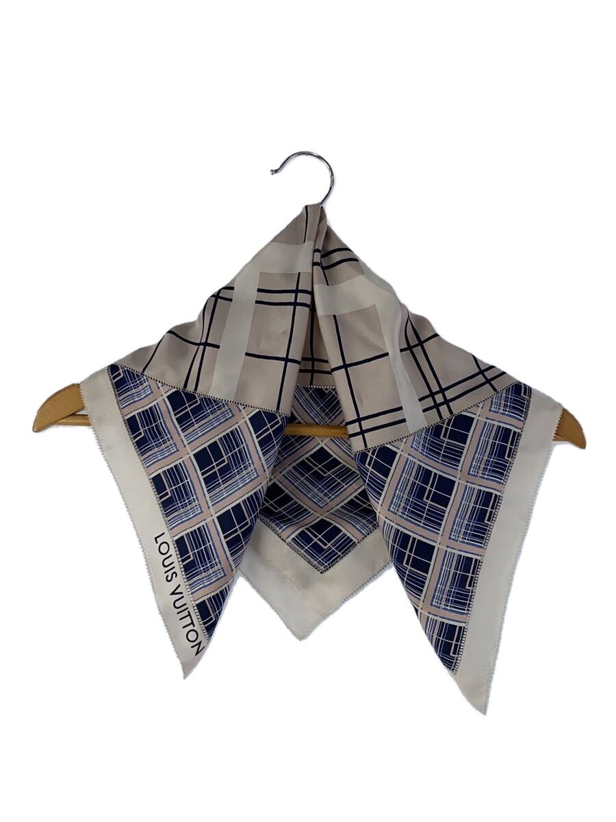 Louis Vuitton Grey Silk Scarf for Women