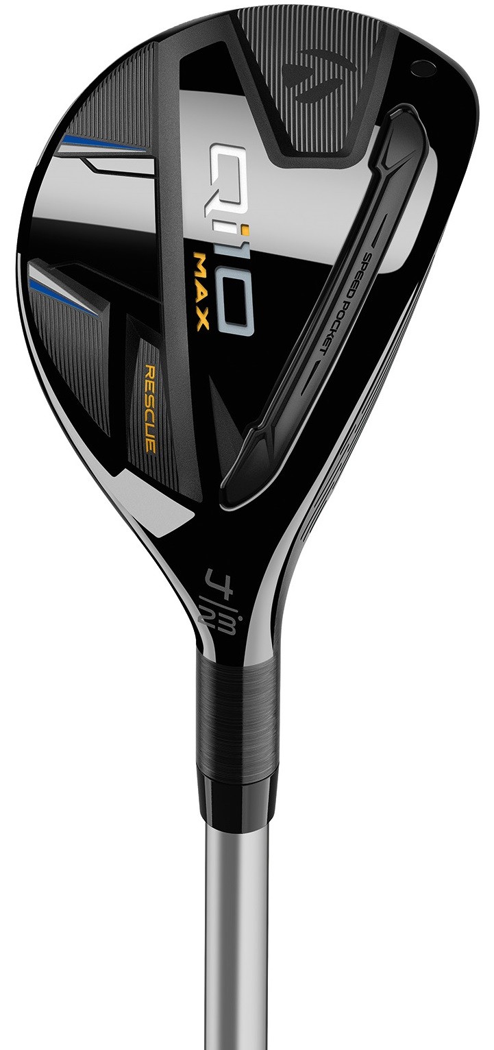 TaylorMade Qi10 MAX Rescue 23* 4H Hybrid Regular Fujikura Speeder NX TCS 50 VG