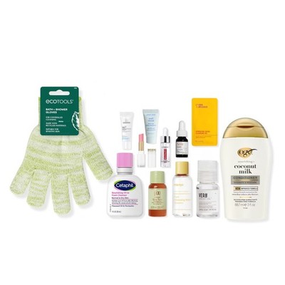 ULTA Beauty 12 PIECE DELUXE Sample Travel Size Skincare Haircare Serums