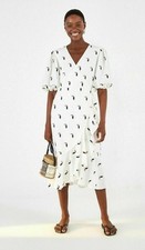Farm Rio Toucan Wrap Dress Medium