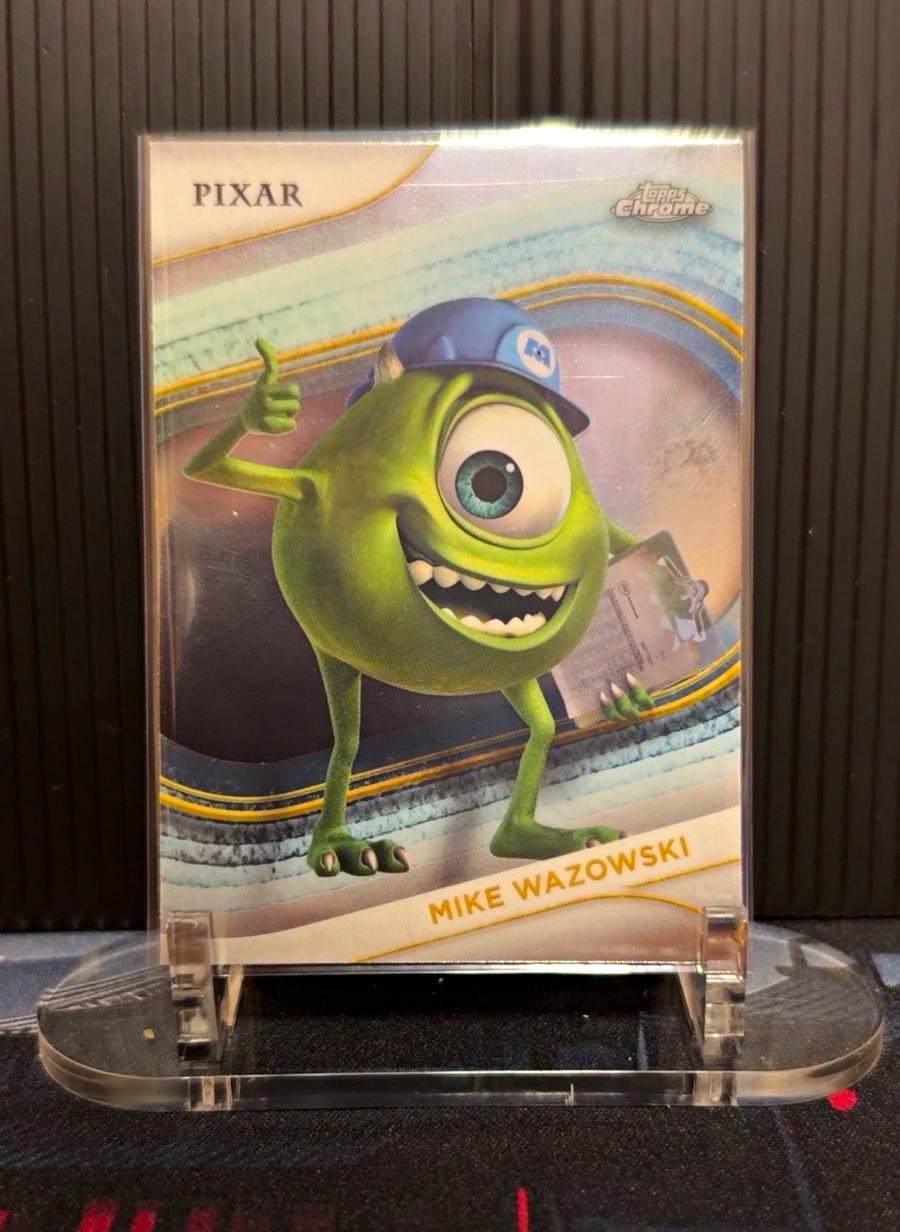 Topps 2025 Topps Chrome Disney Pixar Monsters, Inc. Mike Wazowski #6 Base