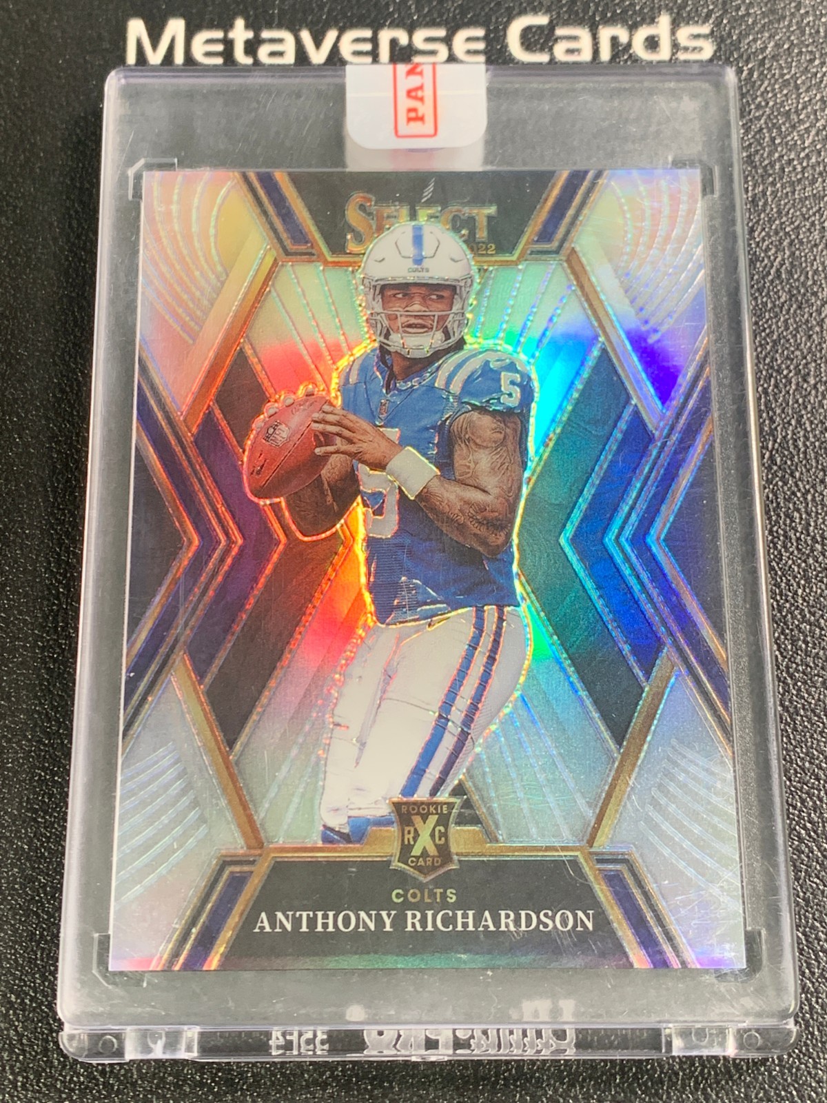 2022 Panini Select 2023 XRC Silver Prizm #503 Anthony Richardson Colts