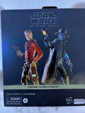 Star Wars The Black Series Cobb Vanth and Cad Bane Pack Book Of Boba Fett Hasbro